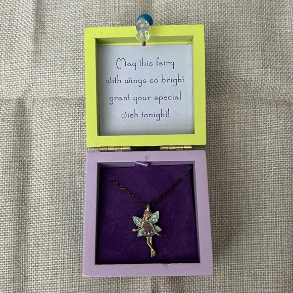 Hallmark Fairy Box with Fairy Necklace - Picture 1 of 8